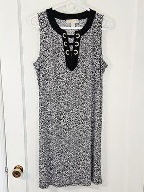 slim fit dress slacks Michael Kors White Lace Dress sz 14